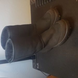 Ugg Ultimate Short #5275 Shearling Shoes Black Size 10